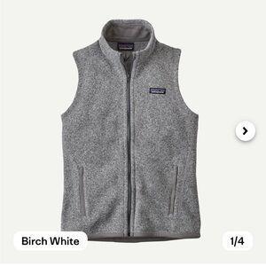 Patagonia Heather Gray cozy soft vest
